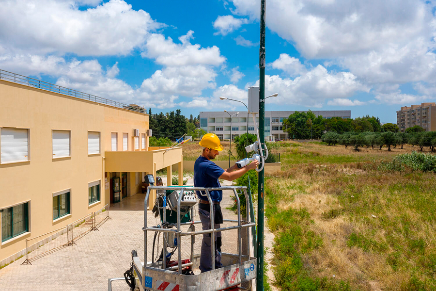 Realizzazione impianto video sorveglianza a Trapani